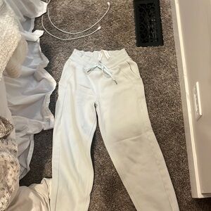 Lululemon scuba sweatpants, no longer sold light light blue